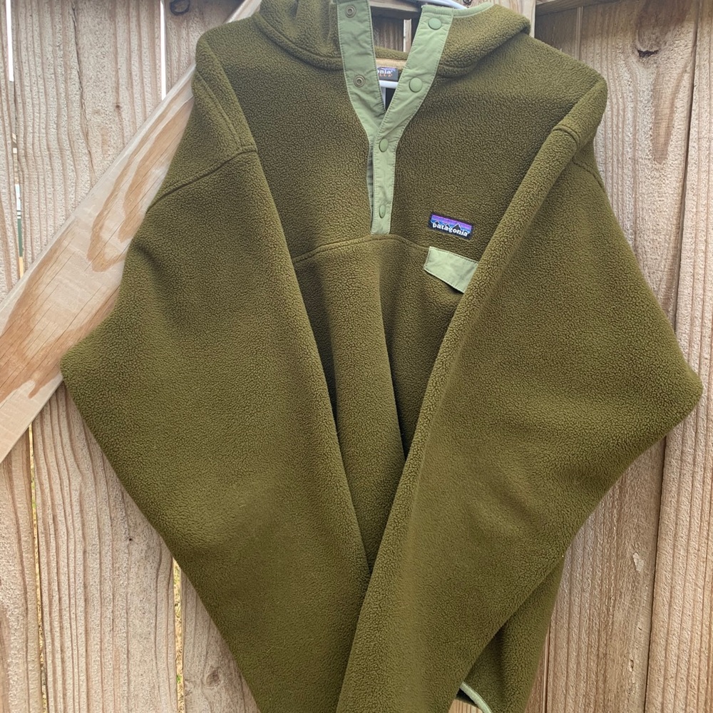 Patagonia synchilla snap-t pullover hooded